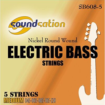 Soundsation Muta corde per basso elettrico Medium 5 corde Soundsation Muta corde per basso elettrico Medium 5 corde