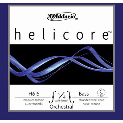 D'Addario Helicore Orch Bass 10Bk X-C 3/4 M () D'Addario Helicore Orch Bass 10Bk X-C 3/4 M ()