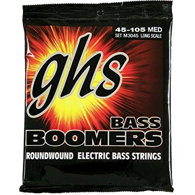 GHS Strings ghs Juego de cuerdas para bajo, 45-105 GHS Strings ghs Juego de cuerdas para bajo, 45-105