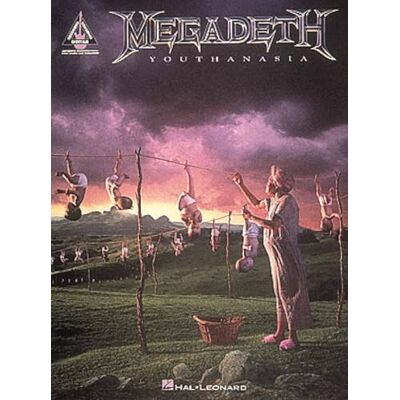 HAL LEONARD Megadeth youthanasia guitare HAL LEONARD Megadeth youthanasia guitare