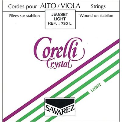 Savarez Cuerdas Corelli para viola Crystal D Nylon/Alu. herida Forte Savarez Cuerdas Corelli para viola Crystal D Nylon/Alu. herida Forte