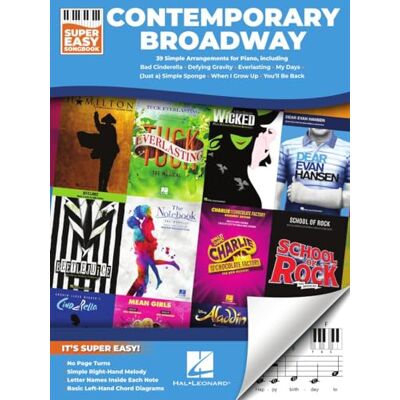 Various Contemporary Broadway Super Easy Songbook Various Contemporary Broadway Super Easy Songbook