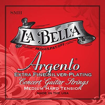 La Bella Argento Medium Hard Tension La Bella Argento Medium Hard Tension