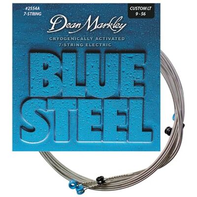Dean Markley 311342 2554 a 7 cl 9 – 56 Steel Electic Guitarra accesorios azul Dean Markley 311342 2554 a 7 cl 9 – 56 Steel Electic Guitarra accesorios azul