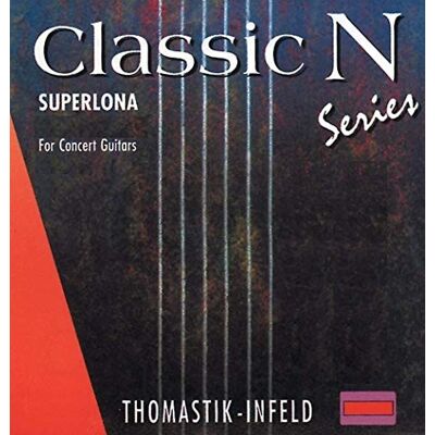 Thomastik-Infeld Thomastik Cuerda Sol3 .033w nylon especialmente compactado para Guitarra Clásica Classic N Series Superlona ligero juego CR128 Thomastik-Infeld Thomastik Cuerda Sol3 .033w nylon especialmente compactado para Guitarra Clásica Classic N Series Superlona ligero juego CR128