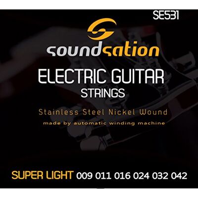 Soundsation Muta corde per chitarra elettrica Super Light Soundsation Muta corde per chitarra elettrica Super Light