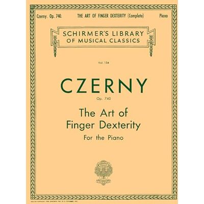 Czerny, Carl (artist Carl czerny: the art of finger dexterity op.740 (complete) piano Czerny, Carl (artist Carl czerny: the art of finger dexterity op.740 (complete) piano
