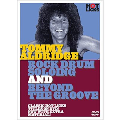 Music Sales Tommy Aldridge Rock Drum Solos DVD Music Sales Tommy Aldridge Rock Drum Solos DVD