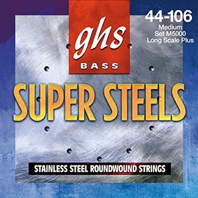 GHS Strings Super Steel (de 6 String) High Custom Light GHS Strings Super Steel (de 6 String) High Custom Light