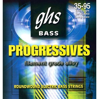 GHS Strings progresivo de String extra light GHS Strings progresivo de String extra light