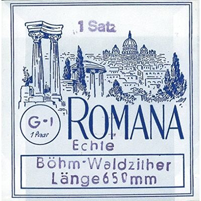 Romana Cuerdas para cítara Juego de 9 cuerdas Romana Cuerdas para cítara Juego de 9 cuerdas
