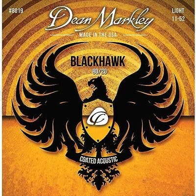 Dean Markley Blackhawk Cuerdas con revestimiento (80/20 A, 11-52) Dean Markley Blackhawk Cuerdas con revestimiento (80/20 A, 11-52)