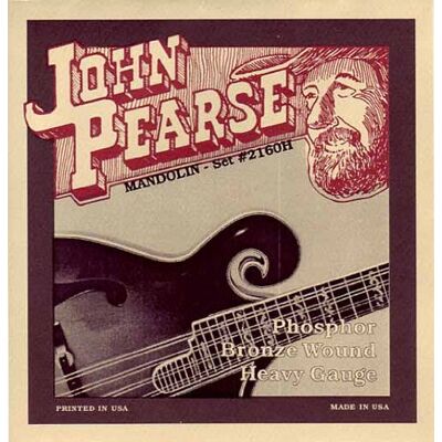 John Pearse Heavy JP mandolina cuerdas John Pearse Heavy JP mandolina cuerdas