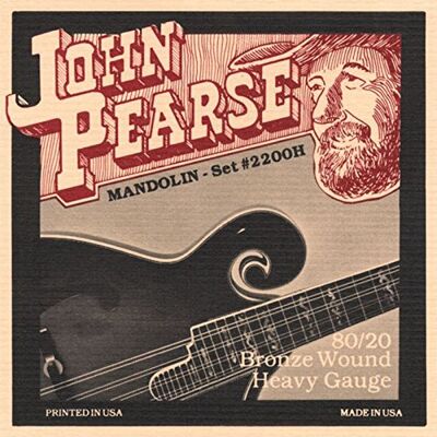 John Pearse bronce mandolina cuerdas, Heavy John Pearse bronce mandolina cuerdas, Heavy