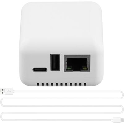 Janasiba servidor de impresión P330, conexión por cable USB 2.0, impresión fácil, NP330 Cloud Printing servidor de impresión Janasiba servidor de impresión P330, conexión por cable USB 2.0, impresión fácil, NP330 Cloud Printing servidor de impresión