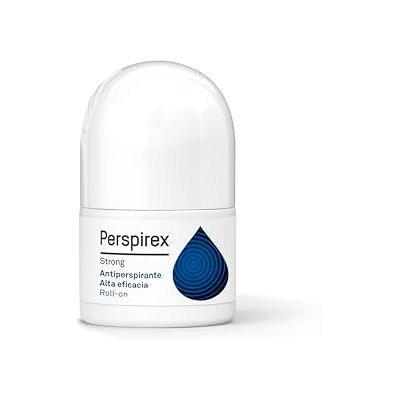 PERSPIREX ® Strong Desodorante Antitranspirante Axilas Roll On con Elevada Eficacia y Efectividad Anti Sudor hasta 5 días Para Personas que Sufren de Sudoración Severa 20 Ml PERSPIREX ® Strong Desodorante Antitranspirante Axilas Roll On con Elevada Eficacia y Efectividad Anti Sudor hasta 5 días Para Personas que Sufren de Sudoración Severa 20 Ml