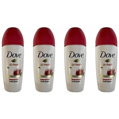 Dove Go Fresh Roll On Pomegranate 50Ml Pack Of 4 by Dove Go Fresh Roll On Pomegranate 50Ml Pack Of 4 by