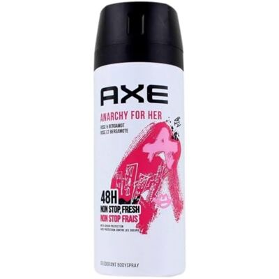 AXE 6 x Deodorant/Body Spray Women "Anarchy for Her – 150 ml AXE 6 x Deodorant/Body Spray Women "Anarchy for Her – 150 ml