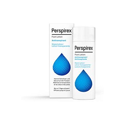 PERSPIREX Foot Lotion Antitranspirant hemmt Schwitzen und Geruch an den Füßen, 100 ml Loción PERSPIREX Foot Lotion Antitranspirant hemmt Schwitzen und Geruch an den Füßen, 100 ml Loción