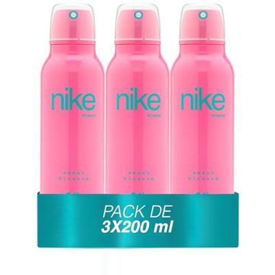 Nike Sweet Blossom Pack de 3 x 200 ml, Desodorante Mujer Spray, Desodorante Antimanchas para Todo Tipo de Piel, 0% Sales de Aluminio, de Larga Duración, Fragancia Floral Afrutada Nike Sweet Blossom Pack de 3 x 200 ml, Desodorante Mujer Spray, Desodorante Antimanchas para Todo Tipo de Piel, 0% Sales de Aluminio, de Larga Duración, Fragancia Floral Afrutada
