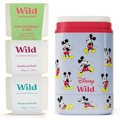 Wild Kit de primer desodorante natural recargable colaboración con Disney Wild Kit de primer desodorante natural recargable colaboración con Disney