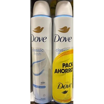 Dove Desodorante Aerosol Protección 48 horas Cuidado Esencial Classic 200 ML x2 Dove Desodorante Aerosol Protección 48 horas Cuidado Esencial Classic 200 ML x2