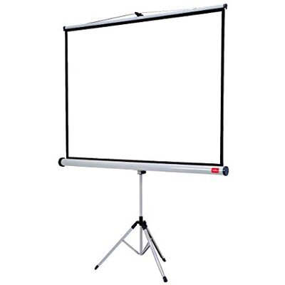 Nobo Pantalla de Proyector con Atril, Superficie de Proyección Color Blanco Mate con Soporte, Portátil y Ligera, 1750 x 1325mm, Nobo Pantalla de Proyector con Atril, Superficie de Proyección Color Blanco Mate con Soporte, Portátil y Ligera, 1750 x 1325mm,