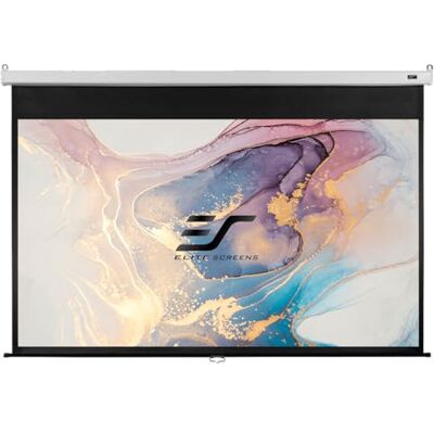 Elite Screens M100HSR-Pro Manual SRM Pro Series Pantalla de proyección (Diagonal 254 cm (100"), Altura 124,5 cm (49"), Ancho 221 cm (87"), Formato 16:9), Color Blanco Elite Screens M100HSR-Pro Manual SRM Pro Series Pantalla de proyección (Diagonal 254 cm (100"), Altura 124,5 cm (49"), Ancho 221 cm (87"), Formato 16:9), Color Blanco