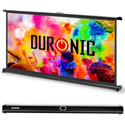 Duronic DPS40 16/9 Pantalla de proyección 40", 89 x 50 cm, Formato 16/9 Pantalla para videoproyector, Solución Alternativa trípode, Ganancia +1, 3D 8K 4K 1080P Duronic DPS40 16/9 Pantalla de proyección 40", 89 x 50 cm, Formato 16/9 Pantalla para videoproyector, Solución Alternativa trípode, Ganancia +1, 3D 8K 4K 1080P