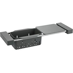 Wenko Caddy para Fregadero, Gris, 43.5-77.5 x 8 x 14 cm Wenko Caddy para Fregadero, Gris, 43.5-77.5 x 8 x 14 cm
