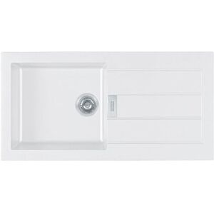 Franke Sirius S2D-611L Fregadero blanco polar, 1 cuenco y 1 escurridor Franke Sirius S2D-611L Fregadero blanco polar, 1 cuenco y 1 escurridor