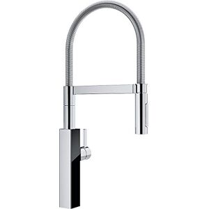 Franke Grifo de cocina, Negro, Cromo, Acero Satinado Franke Grifo de cocina, Negro, Cromo, Acero Satinado