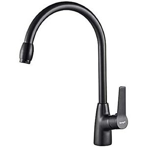Ibergrif Grifo Cocina Negro, Grifos Cocina Fregadero Profesional con Caño Alto, Grifo de Cocina para 2 Modos Giratorio a 360° Monomando, Ibergrif Grifo Cocina Negro, Grifos Cocina Fregadero Profesional con Caño Alto, Grifo de Cocina para 2 Modos Giratorio a 360° Monomando,