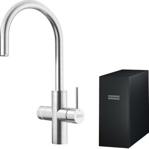 Franke , Grifo de cocina/sistema de filtración multifuncional Mythos Water Hub Sparkling, Stainless steel Franke , Grifo de cocina/sistema de filtración multifuncional Mythos Water Hub Sparkling, Stainless steel