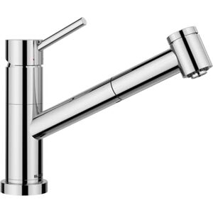 Blanco Grifo de cocina KANO-S-F Vario en cromo de baja presión con manguera extraíble, montaje en ventana, cartucho de cerámica con ducha ajustable para un chorro fuerte Blanco Grifo de cocina KANO-S-F Vario en cromo de baja presión con manguera extraíble, montaje en ventana, cartucho de cerámica con ducha ajustable para un chorro fuerte