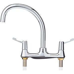 Bristan Value Mezcladores para fregadero de cubierta y puente, cromado Bristan Value Mezcladores para fregadero de cubierta y puente, cromado