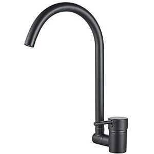 Ibergrif Grifos Cocina Negro, Grifo Cocina Rotación de 360, Grifo de Cocina Fregadero Monomando, Fácil de Instalar, Brillo Duradero, Cromo Ibergrif Grifos Cocina Negro, Grifo Cocina Rotación de 360, Grifo de Cocina Fregadero Monomando, Fácil de Instalar, Brillo Duradero, Cromo