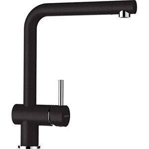 Schock Grifo de cocina Epos Nero – Grifo de alta presión con caño fijo y conexiones estándar Schock Grifo de cocina Epos Nero – Grifo de alta presión con caño fijo y conexiones estándar