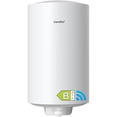 Comfee ' Calentador de agua eléctrico mural de Accumolo 50 L Sobre fregadero de acumulación Compacto fácil de instalar, Blanco Comfee ' Calentador de agua eléctrico mural de Accumolo 50 L Sobre fregadero de acumulación Compacto fácil de instalar, Blanco