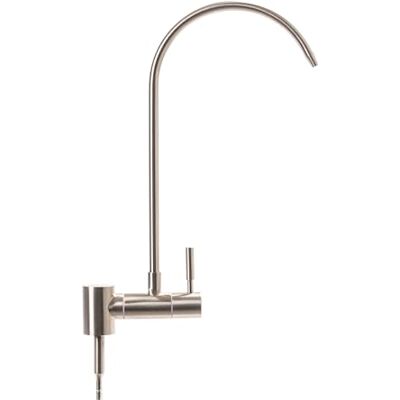 Bbagua Grifo curvo cromado mate de 1 vía. Plegable para áreas de ventana. Adaptable a todo tipo de equipos de Ósmosis Inversa Doméstica. Fácil instalación. Materiales de primera calidad. . Bbagua Grifo curvo cromado mate de 1 vía. Plegable para áreas de ventana. Adaptable a todo tipo de equipos de Ósmosis Inversa Doméstica. Fácil instalación. Materiales de primera calidad. .