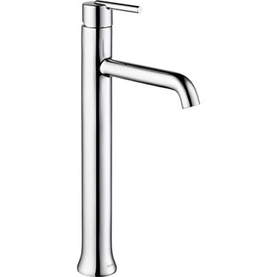 DELTA Faucet Grifo Trinsic para fregadero de vaso, grifo de baño de un solo agujero, grifo de baño de una sola manija cromo, tecnología de sello de diamante, cromo DELTA Faucet Grifo Trinsic para fregadero de vaso, grifo de baño de un solo agujero, grifo de baño de una sola manija cromo, tecnología de sello de diamante, cromo