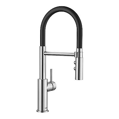 Blanco CATRIS-S Flexo Grifería de cocina con aspecto de acero inoxidable Blanco CATRIS-S Flexo Grifería de cocina con aspecto de acero inoxidable