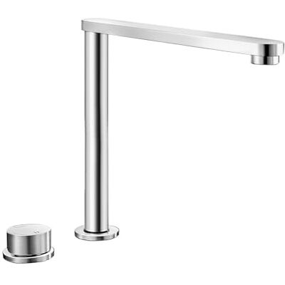 Blanco ELOSCOPE-F II Ventana frontal para grifería de cocina, cromo Blanco ELOSCOPE-F II Ventana frontal para grifería de cocina, cromo