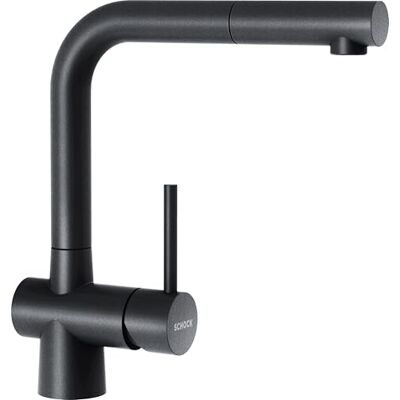 Schock LAIOS Puro-Grifo de Cocina de Alta presión con Manguera extraíble y Conexiones estándar Schock LAIOS Puro-Grifo de Cocina de Alta presión con Manguera extraíble y Conexiones estándar