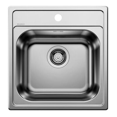 Blanco Fregadero de cocina de acero inoxidable DANA 45 Color : Acero inoxidable Blanco Fregadero de cocina de acero inoxidable DANA 45 Color : Acero inoxidable