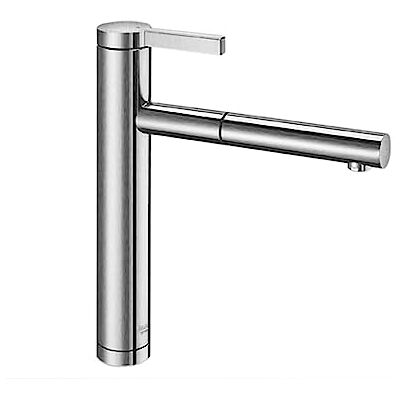 Blanco LINEE-S Acero inoxidable satinado Alta presión Con manguera retráctil Impresor de reflujo Cartucho de cerámica Calidad y ahorro de agua garantizadas, 1 pieza Blanco LINEE-S Acero inoxidable satinado Alta presión Con manguera retráctil Impresor de reflujo Cartucho de cerámica Calidad y ahorro de agua garantizadas, 1 pieza