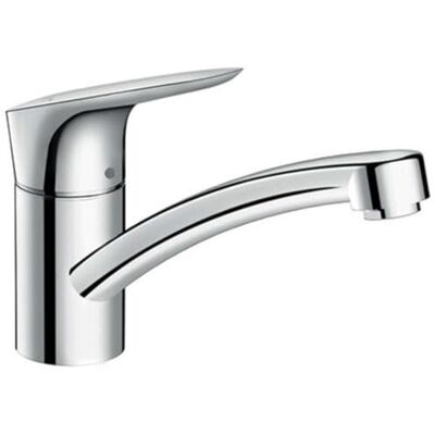Hansgrohe Logis M31 grifo de cocina, ahorro de energía et agua (CoolStart/EcoSmart), 1 tipo de chorro, mezclador monomando cocina 160 mm, grifo cocina fregadero con caño giratorio, cromo, Hansgrohe Logis M31 grifo de cocina, ahorro de energía et agua (CoolStart/EcoSmart), 1 tipo de chorro, mezclador monomando cocina 160 mm, grifo cocina fregadero con caño giratorio, cromo,