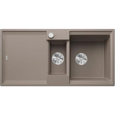 Blanco - ADIRA 6 S SILGRANIT tartufo - 100x50 - Reversible - Kitchen Sink Blanco - ADIRA 6 S SILGRANIT tartufo - 100x50 - Reversible - Kitchen Sink