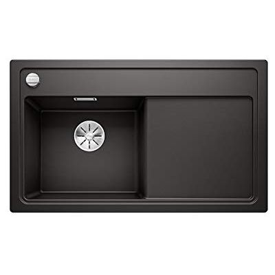 Blanco Zenar 45 S Fregadero de cocina, color negro Blanco Zenar 45 S Fregadero de cocina, color negro