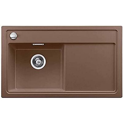 Blanco zenar 45 S, cocina fregadero, granito fregadero de Silgranit Puradur Incluye Madera Tabla de cortar, fregadero Izquierda, Nuez Moscada Blanco zenar 45 S, cocina fregadero, granito fregadero de Silgranit Puradur Incluye Madera Tabla de cortar, fregadero Izquierda, Nuez Moscada